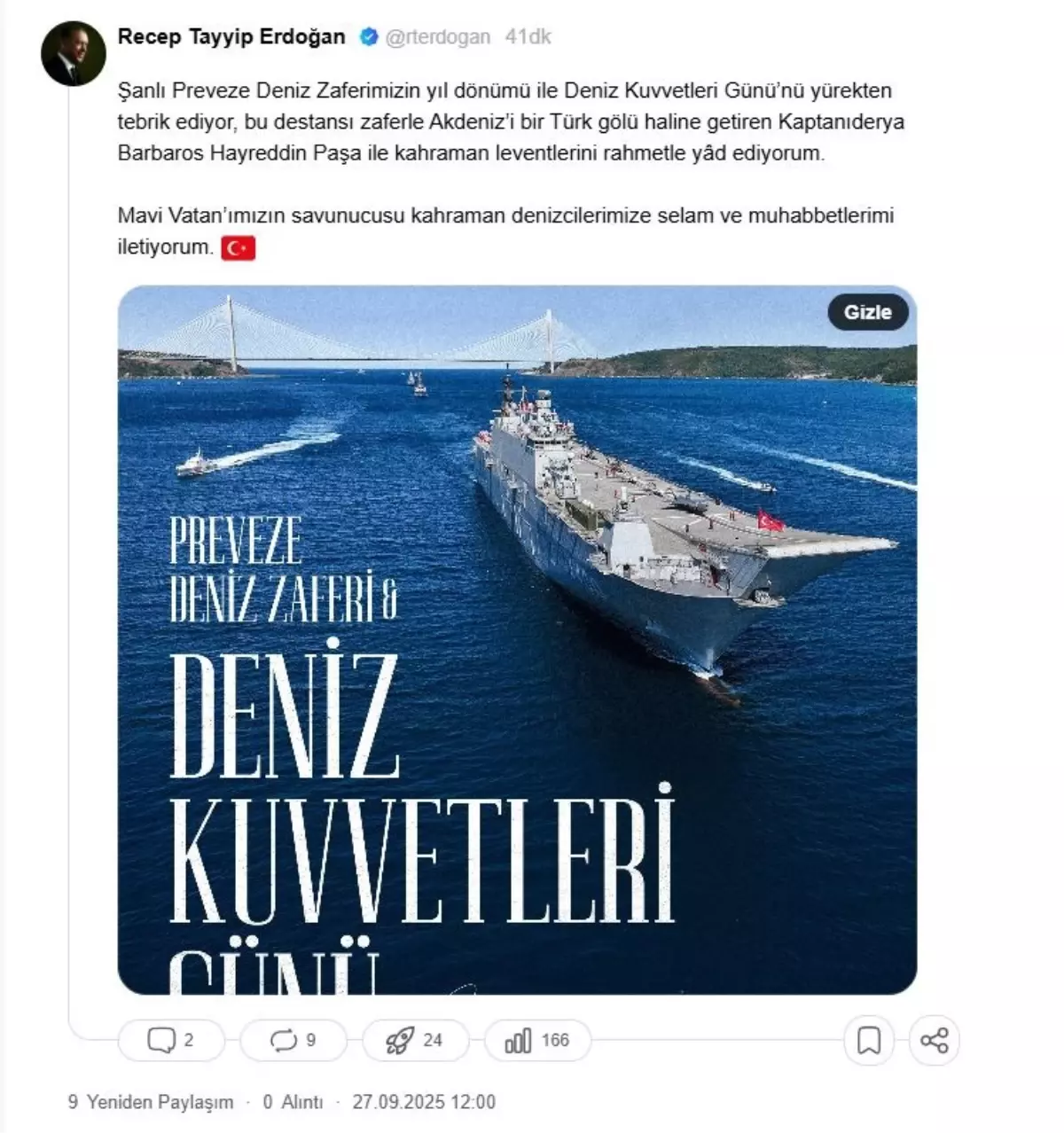 deniz kuvvetleri gunu ve preveze zaferi kutlandi HHt6OkbG