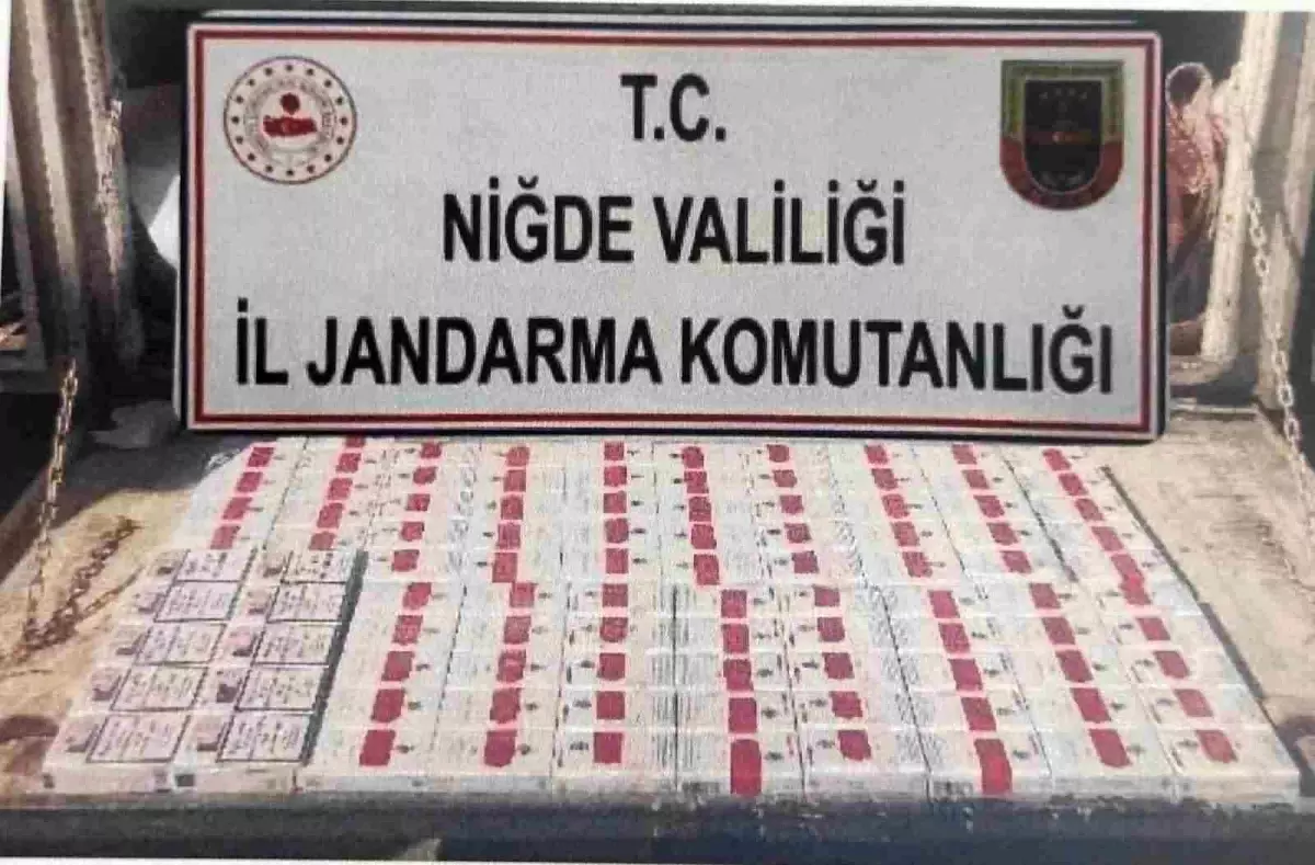 nigdede 370 paket kacak sigara ele gecirildi BIqHiQ8v