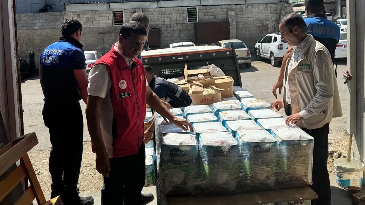 Şanlıurfa’da denetimlerde tam 5 ton bozuk gıda imha edildi